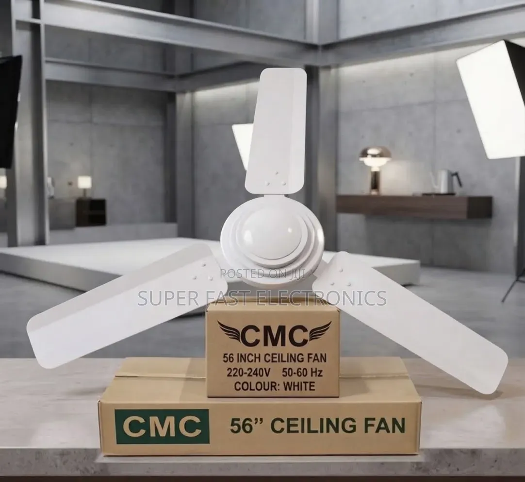 CMC 56-Inch Ceiling Fan. With a Large 56-Inch (1400mm)