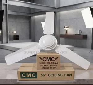 CMC 56-Inch Ceiling Fan. With a Large 56-Inch (1400mm)