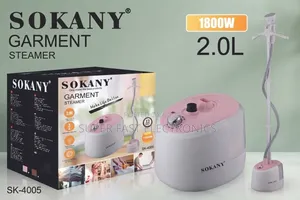 SOKANY SK-4005 Garment Steamer – 1800W | 2.0L Water Tank