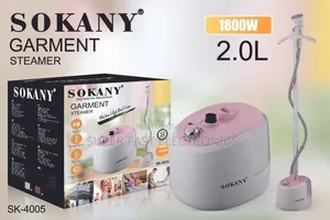 SOKANY SK-4005 Garment Steamer – 1800W | 2.0L Water Tank