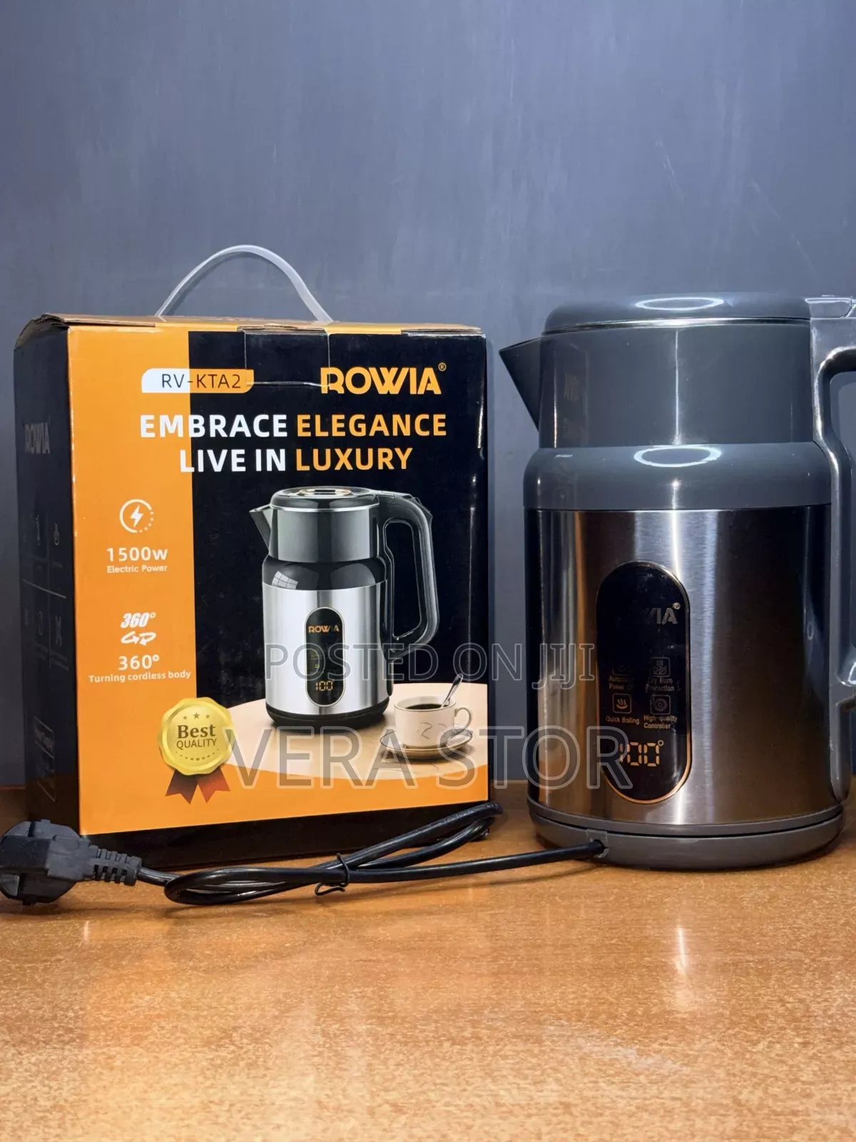 Rovia Electric Kettle — Rv-Kta2