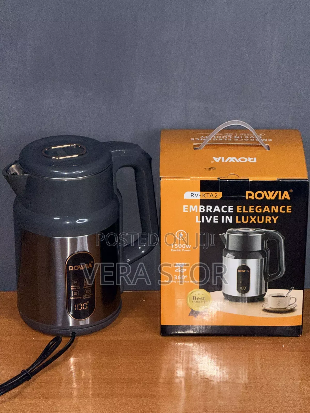 Rovia Electric Kettle — Rv-Kta2