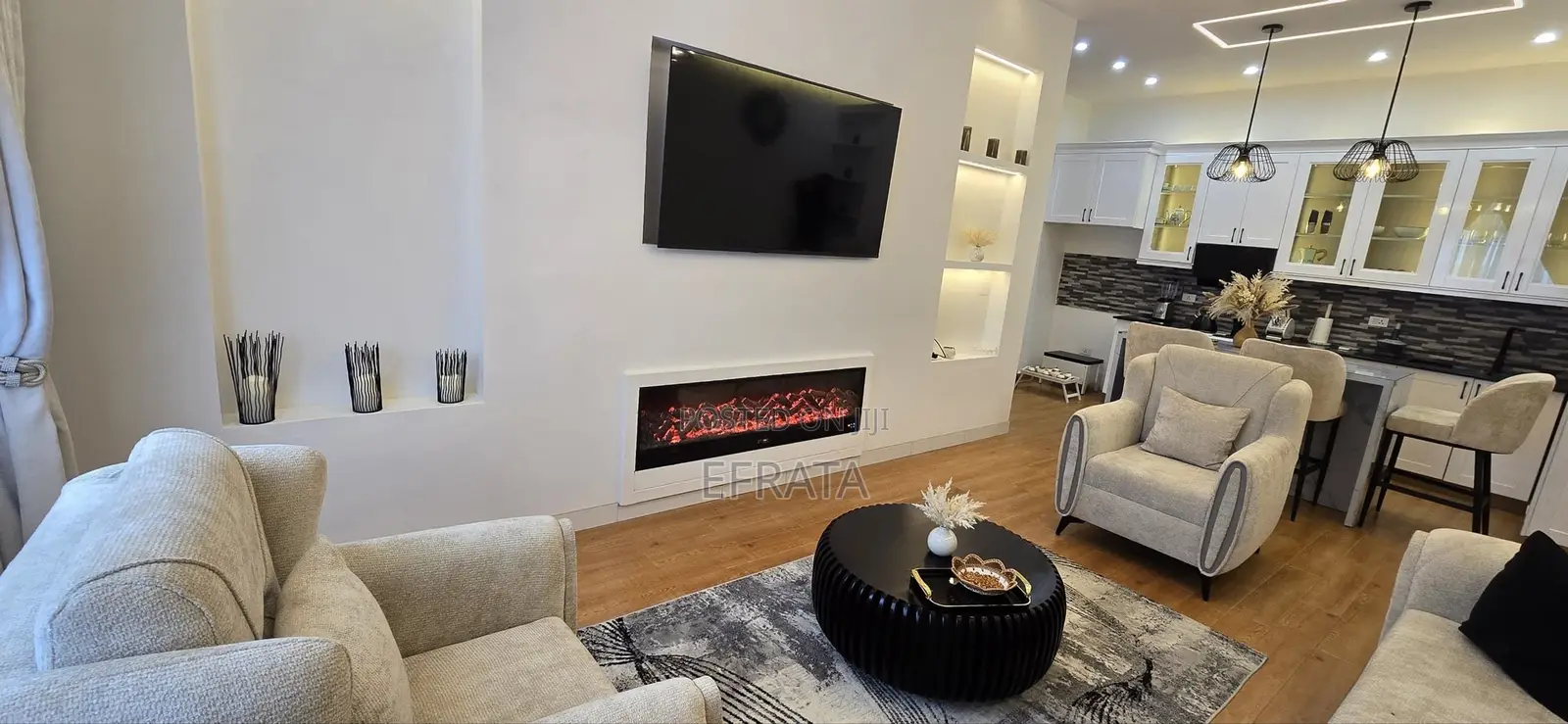 Furnished 2bdrm Apartment in Bole for rent