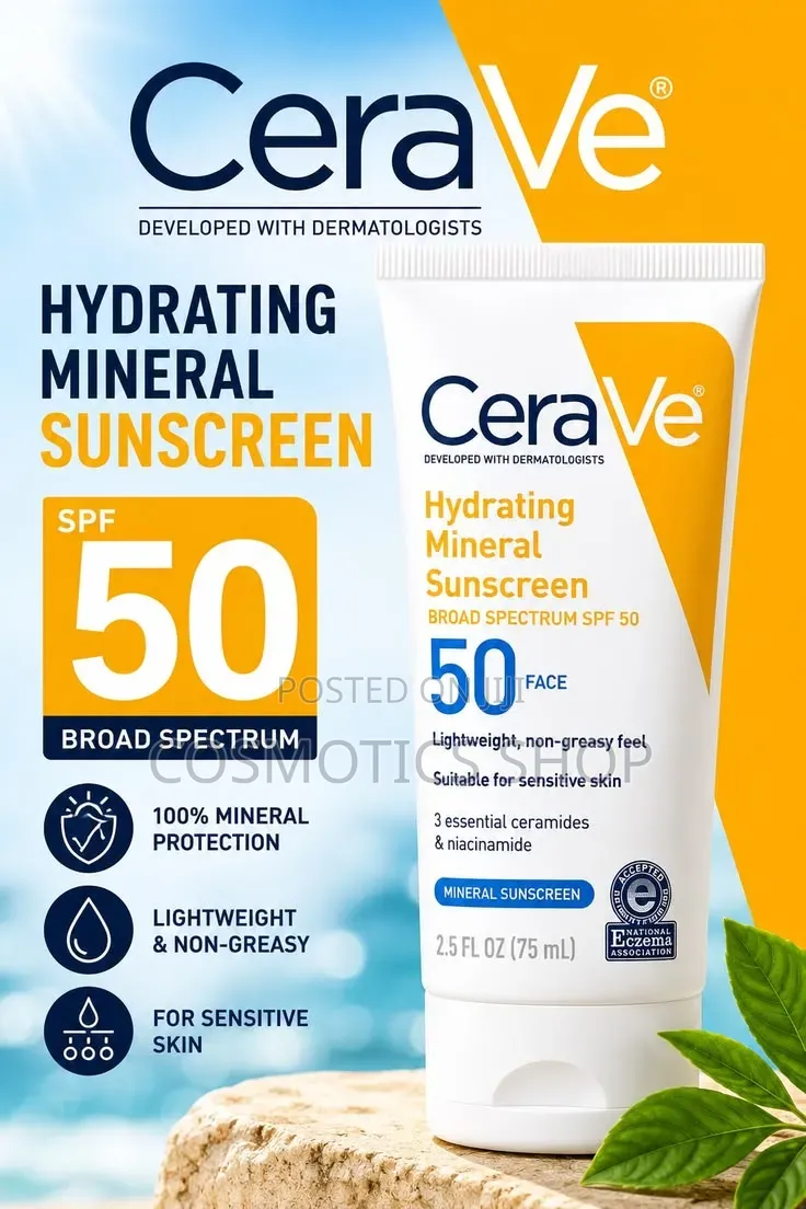 Cerave Sunscreen 50++ Free Delivery