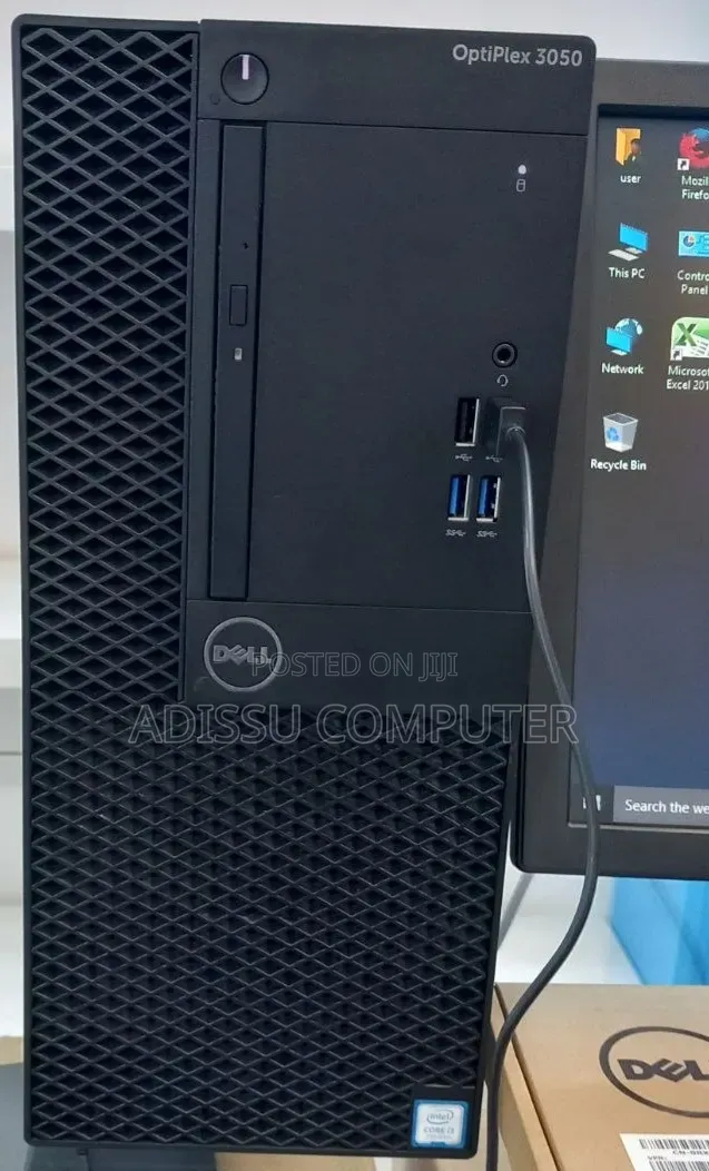 New Desktop Computer Dell OptiPlex 3050 4GB Intel Core i3 SSD 500GB