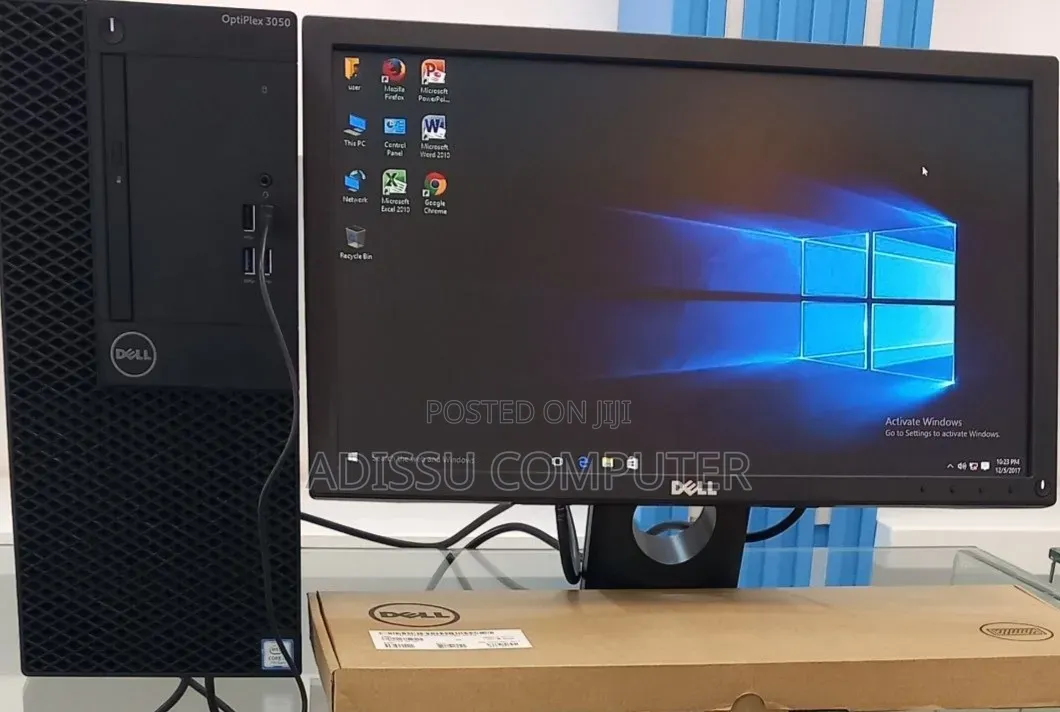 New Desktop Computer Dell OptiPlex 3050 4GB Intel Core i3 SSD 500GB