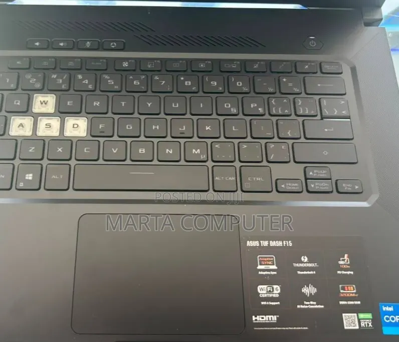 New Laptop Asus TUF Gaming A15 16GB Intel Core i7 SSD 512GB
