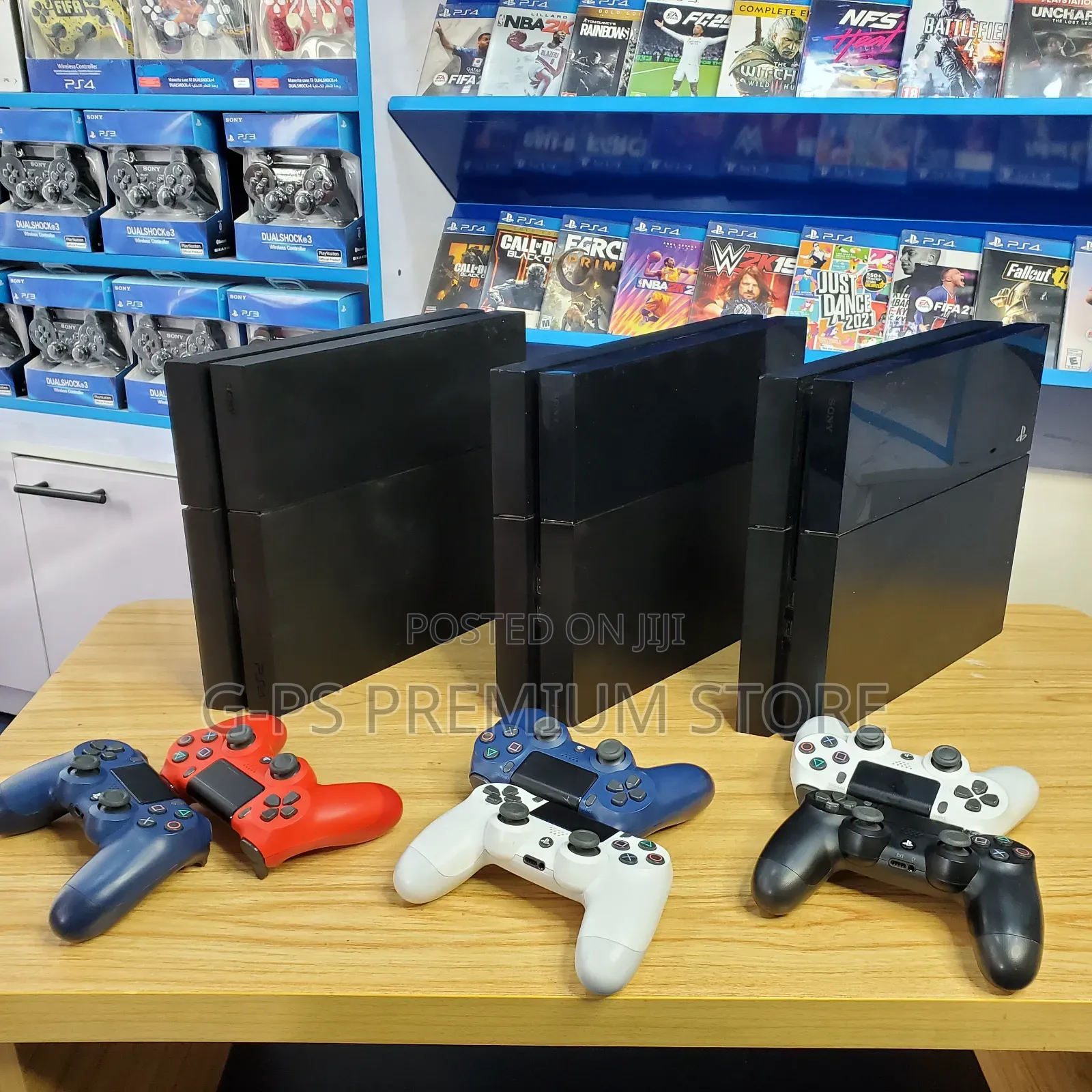 PlayStation 4 Fat Jailbreak 2 Joystick 10 Games በፈለጉት GB