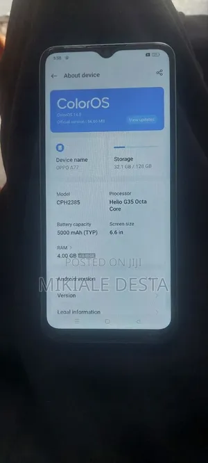 Oppo A77 128 GB Blue