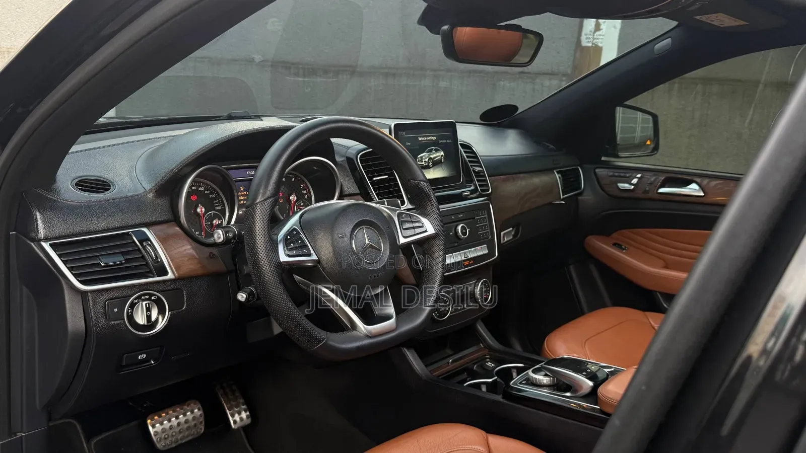 Mercedes-Benz GLE-Class 2016 Black