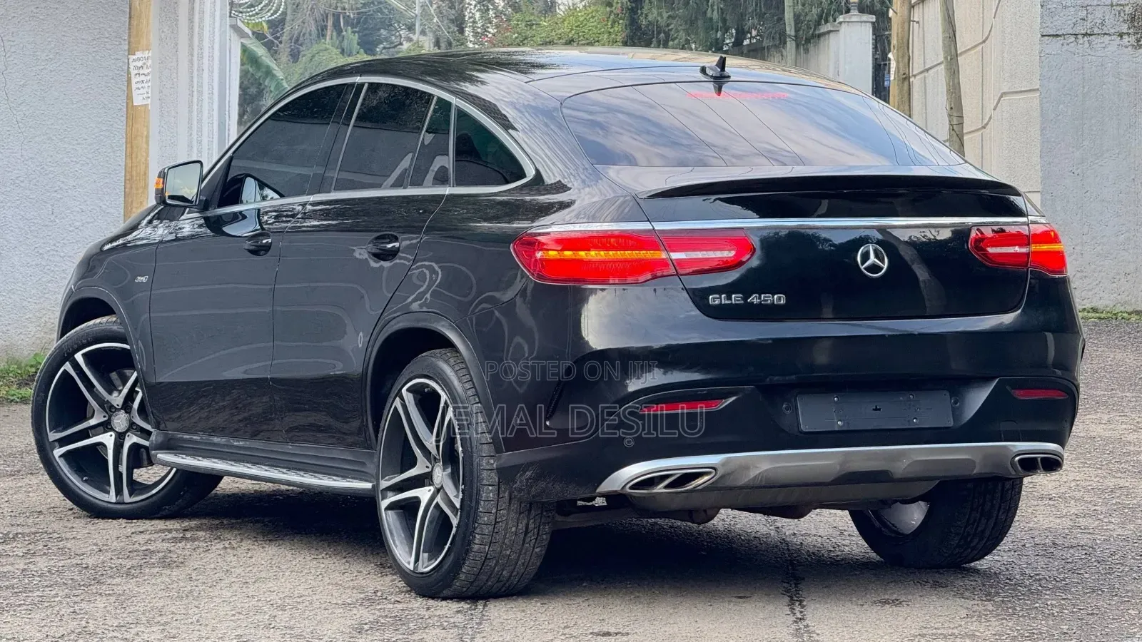 Mercedes-Benz GLE-Class 2016 Black