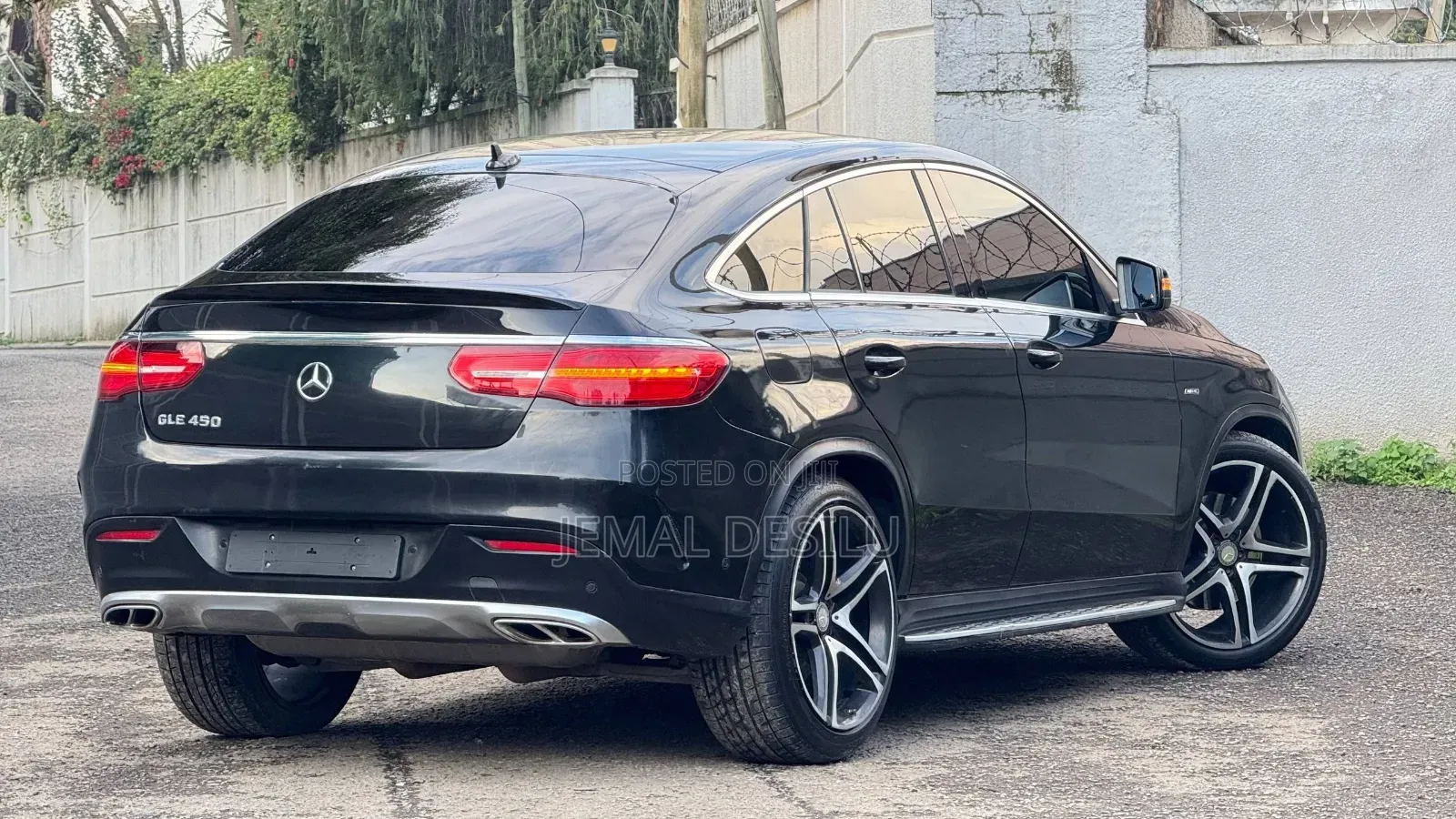 Mercedes-Benz GLE-Class 2016 Black