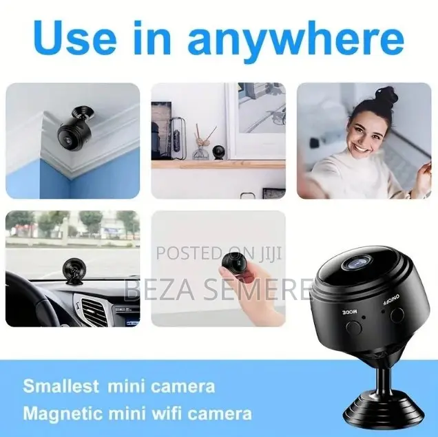 A9 HD Mini Nanny Cam – 24/7 Wireless Indoor Monitoring