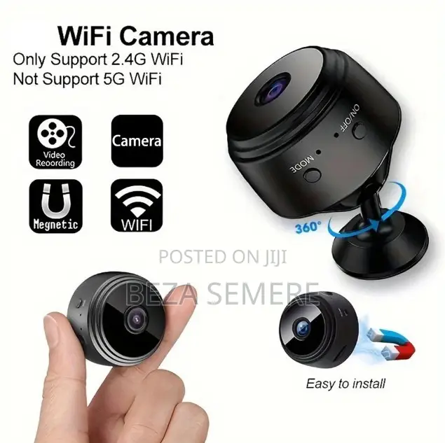 Compact Wireless IP Camera – Micro Wi-Fi Video Recorder for Doors