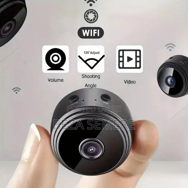 Compact Wireless IP Camera – Micro Wi-Fi Video Recorder for Doors