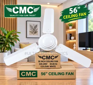 CMC 56” Ceiling Fan Experience Powerful CMC 56-Inch Ceiling Fan.