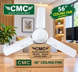 CMC 56” Ceiling Fan Experience Powerful CMC 56-Inch Ceiling Fan.