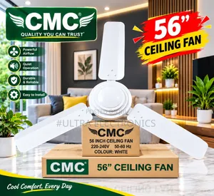 CMC 56” Ceiling Fan Experience Powerful CMC 56-Inch Ceiling Fan.