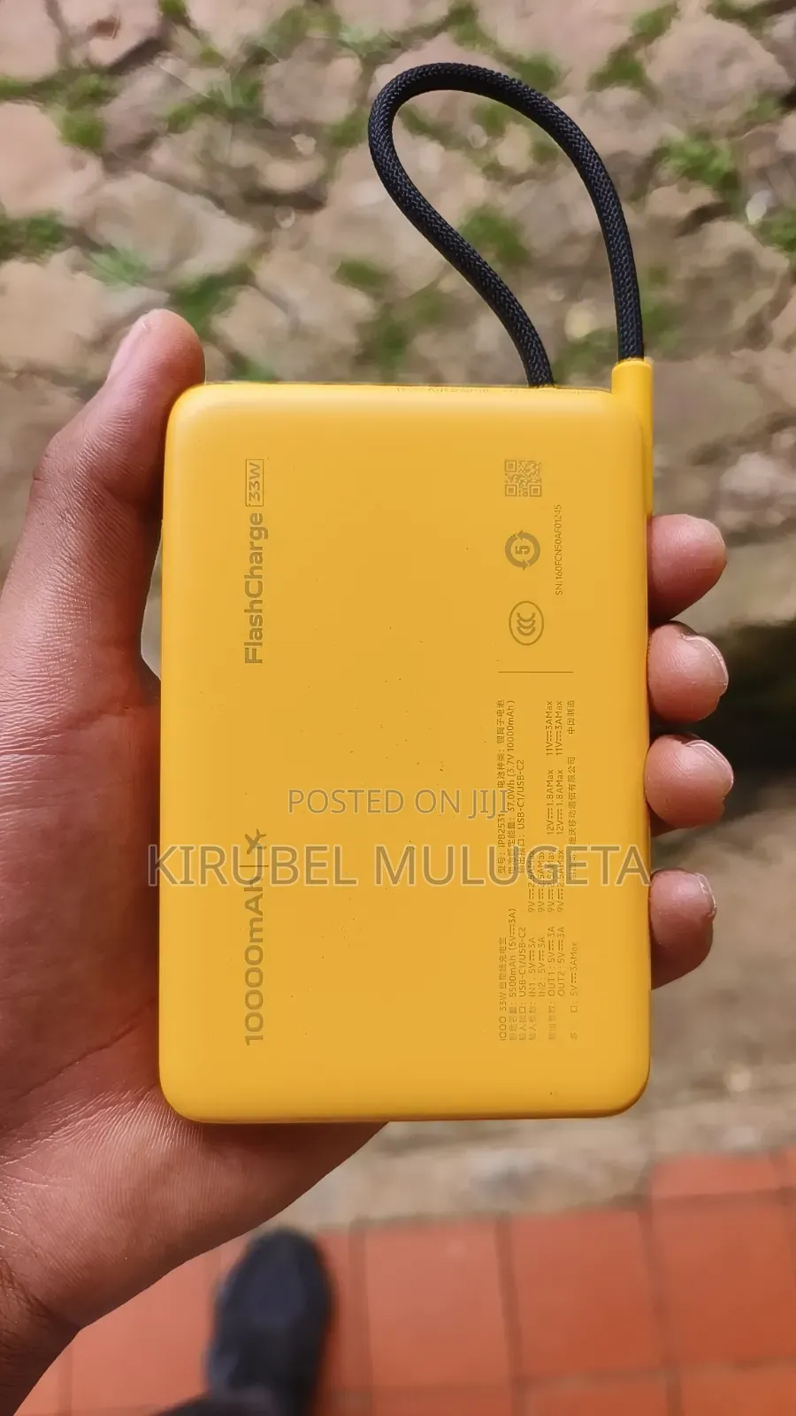 Iqoo 10,000 Mah Power Bank Light Weight