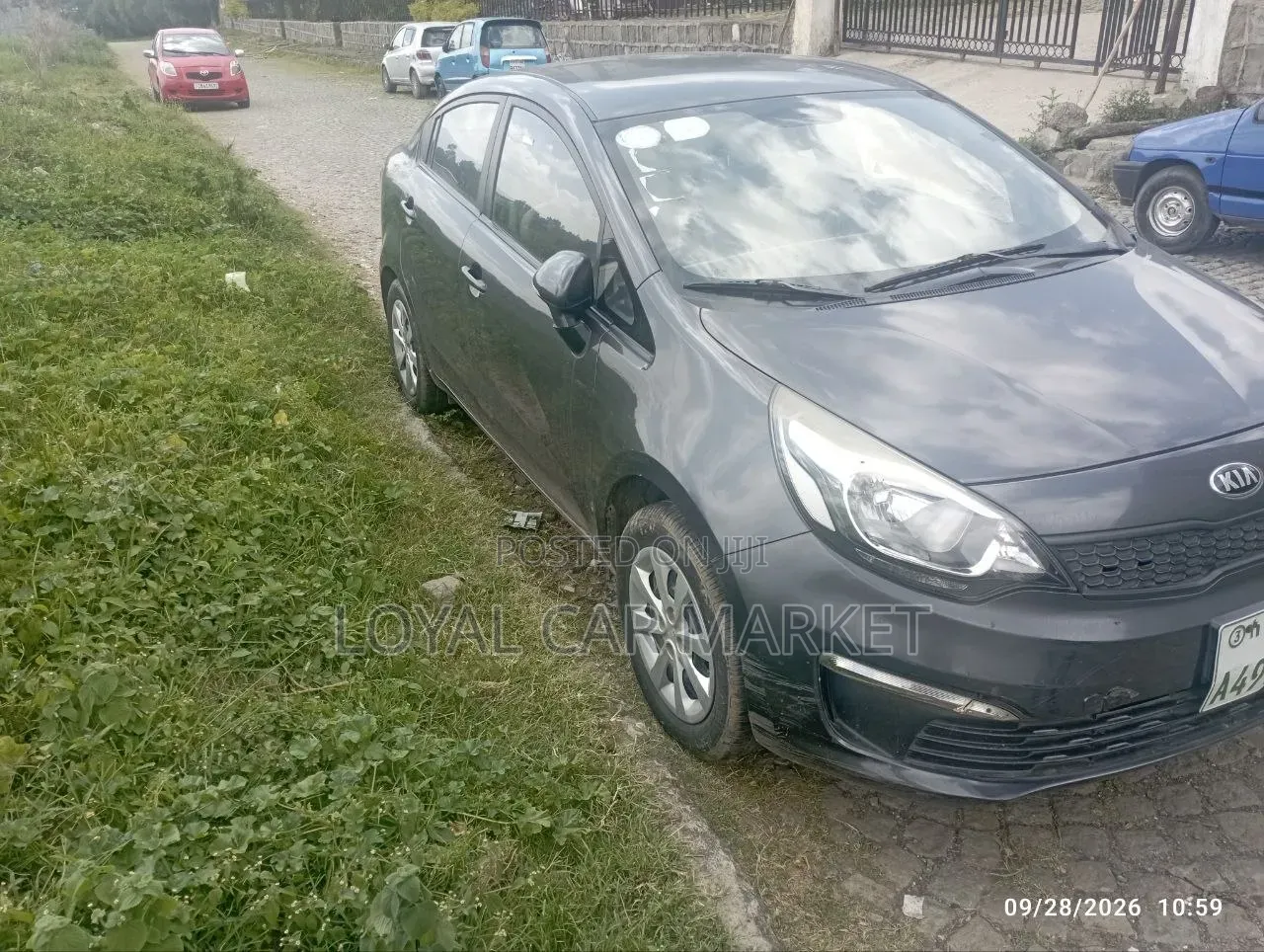 Kia Rio 2017 Gray