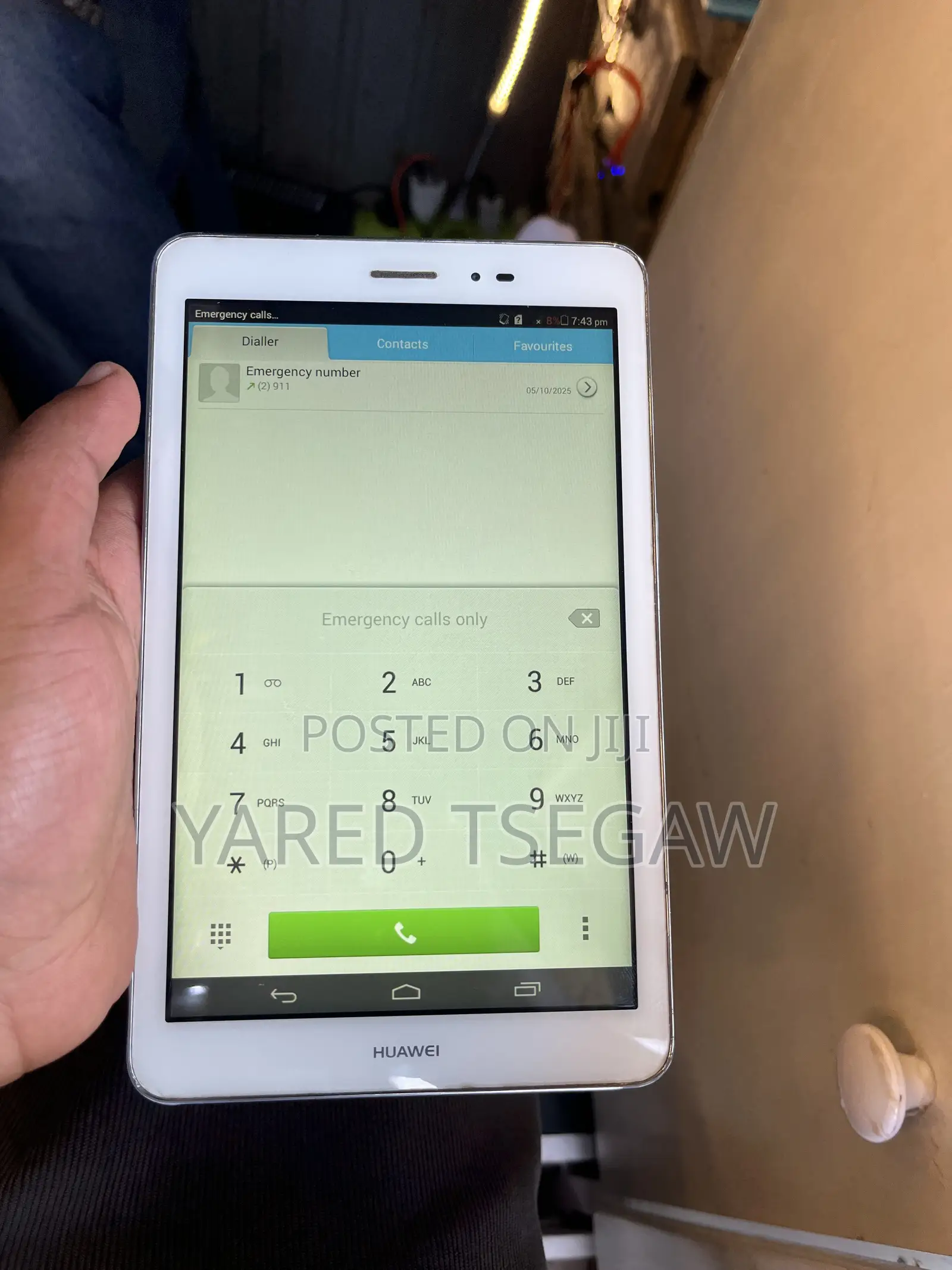 Huawei MediaPad T1 8.0 8 GB White