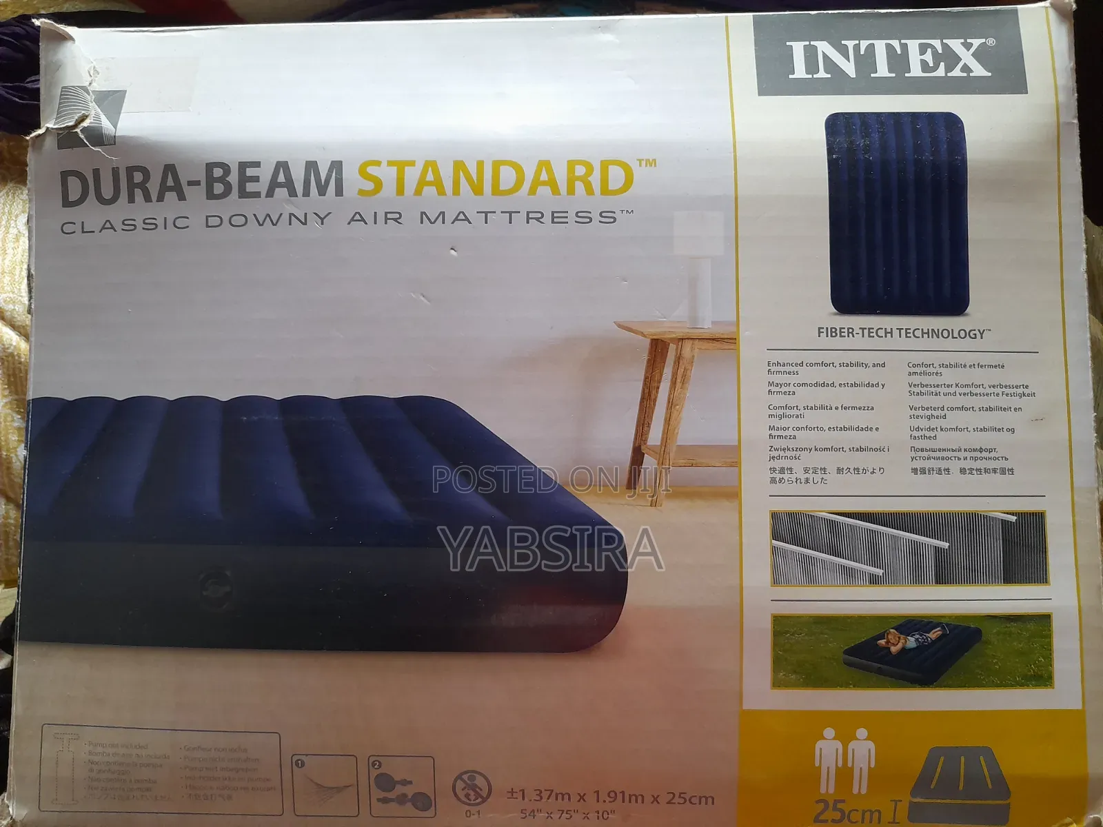 Intex Inflatable Mattress 137*191*25cm