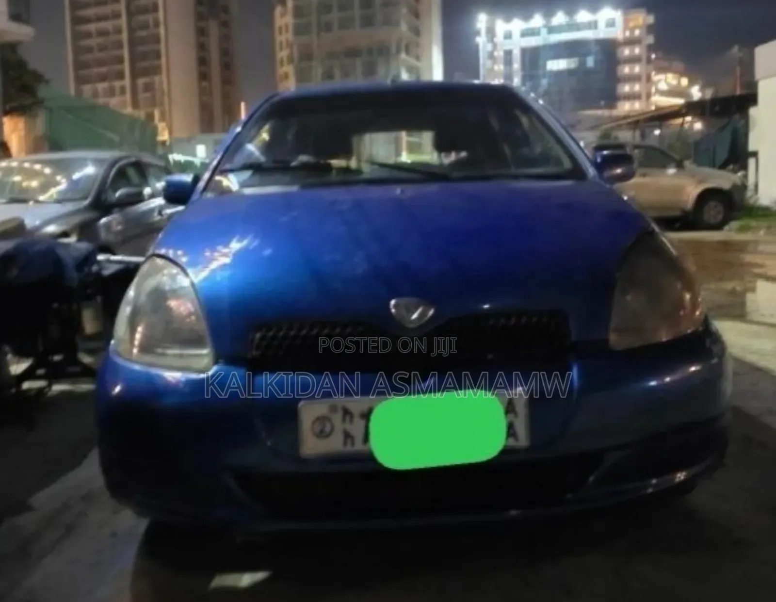 Toyota Vitz 2001 Blue