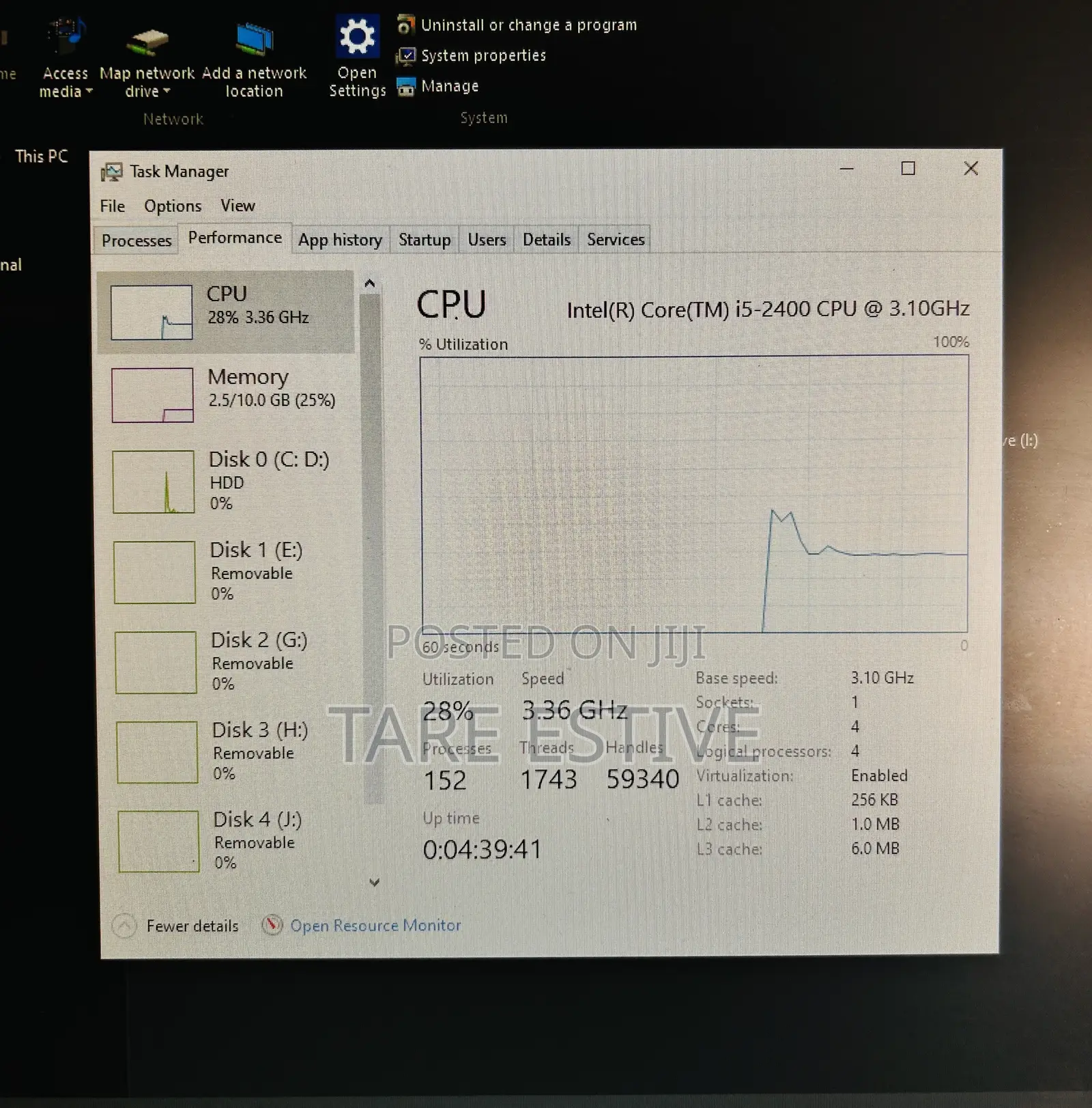 Desktop Computer Dell OptiPlex 390 12GB Nvidia HDD 500GB