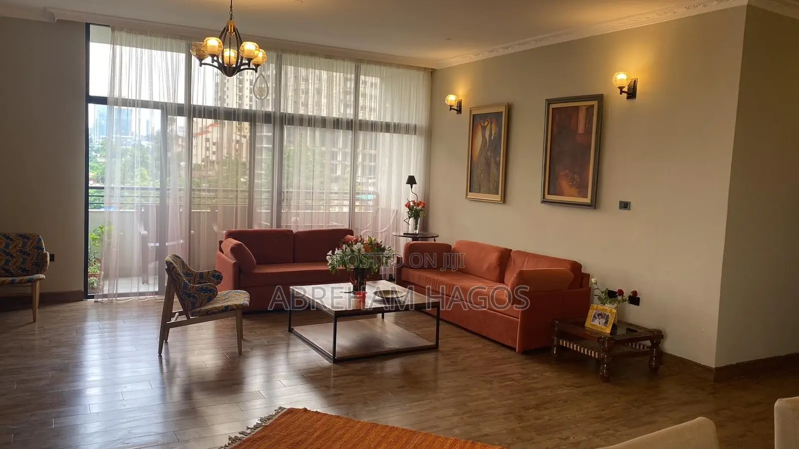 Furnished 3bdrm Apartment in Kirkos for rent