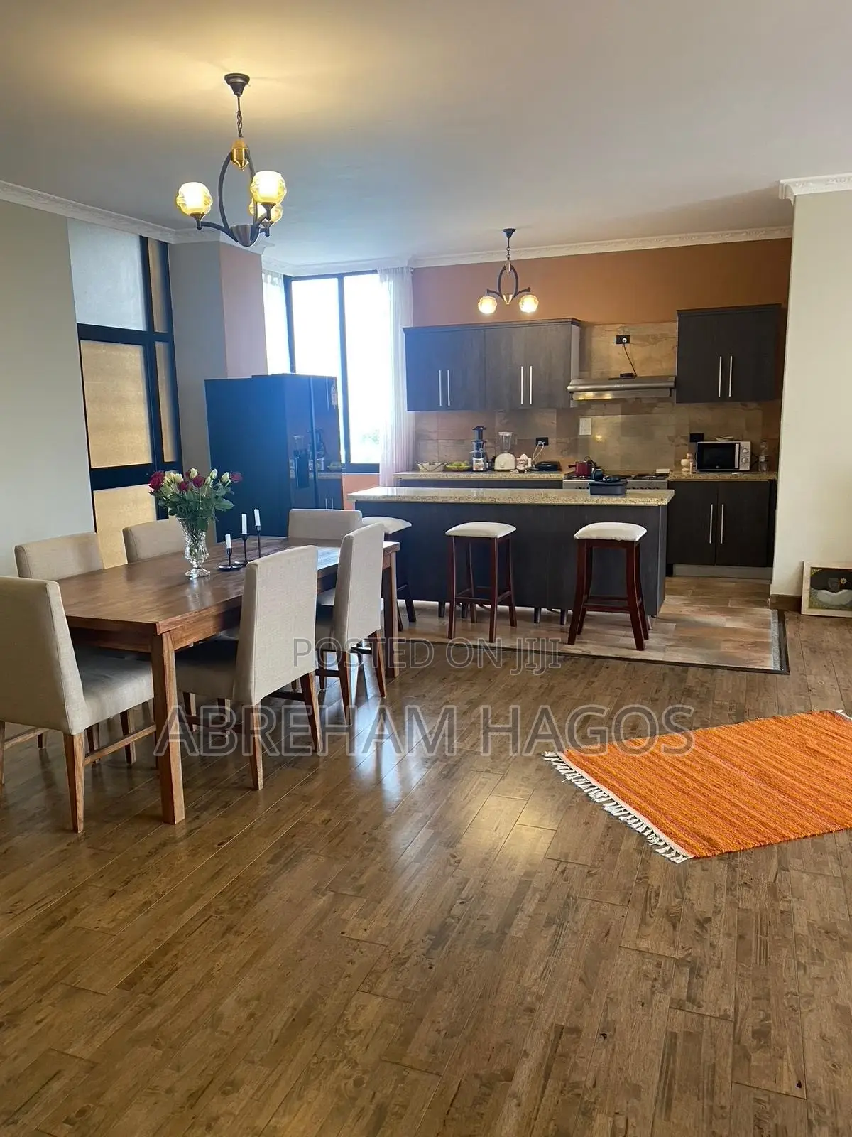 Furnished 3bdrm Apartment in Kirkos for rent