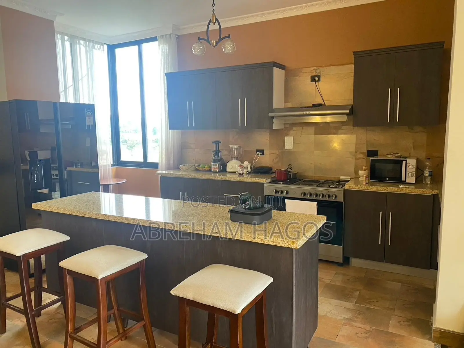 Furnished 3bdrm Apartment in Kirkos for rent
