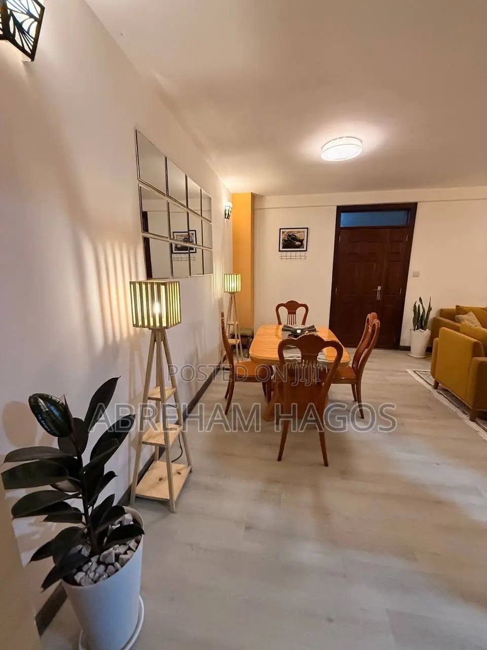 Furnished 3bdrm Apartment in Bole for rent
