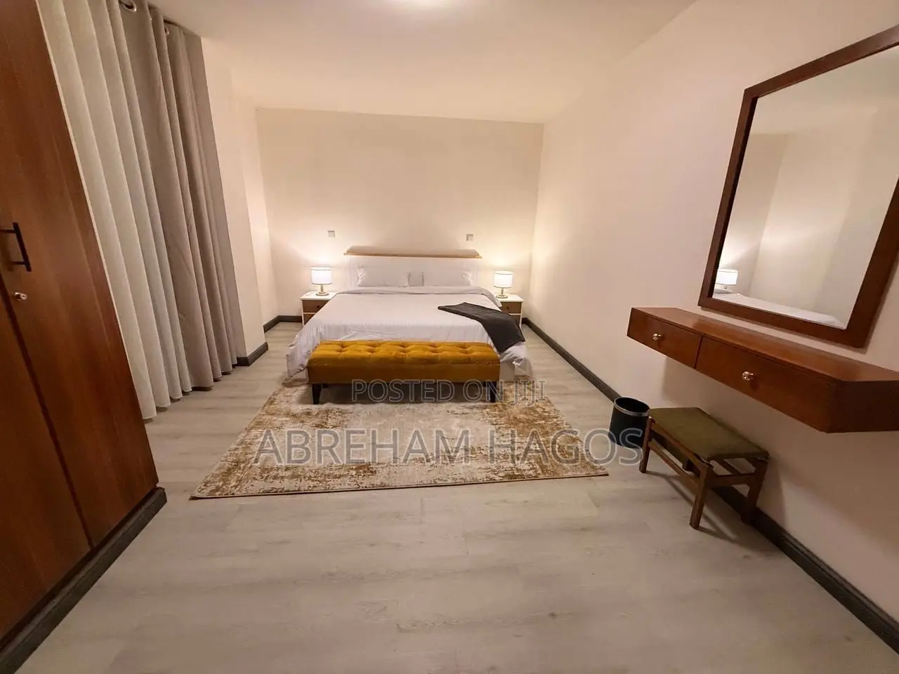 Furnished 3bdrm Apartment in Bole for rent