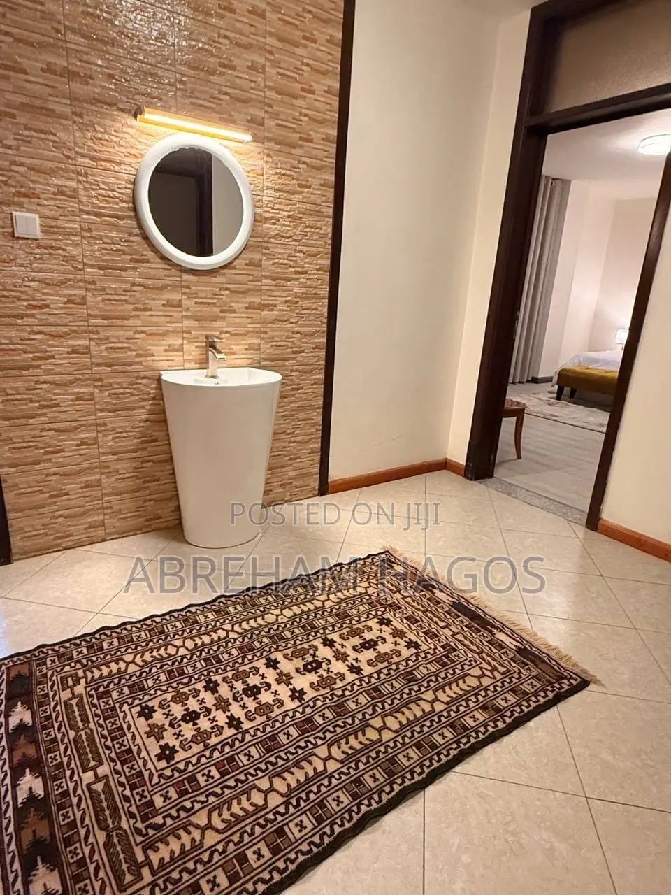 Furnished 3bdrm Apartment in Bole for rent
