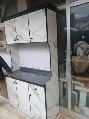 Laminated MDF Kitchen Cabinet - High Quality