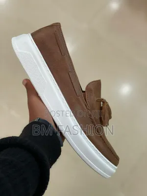 Chekich Ch127 Loafer Slip-on Shoes Brown, Decorative Tassel Detail