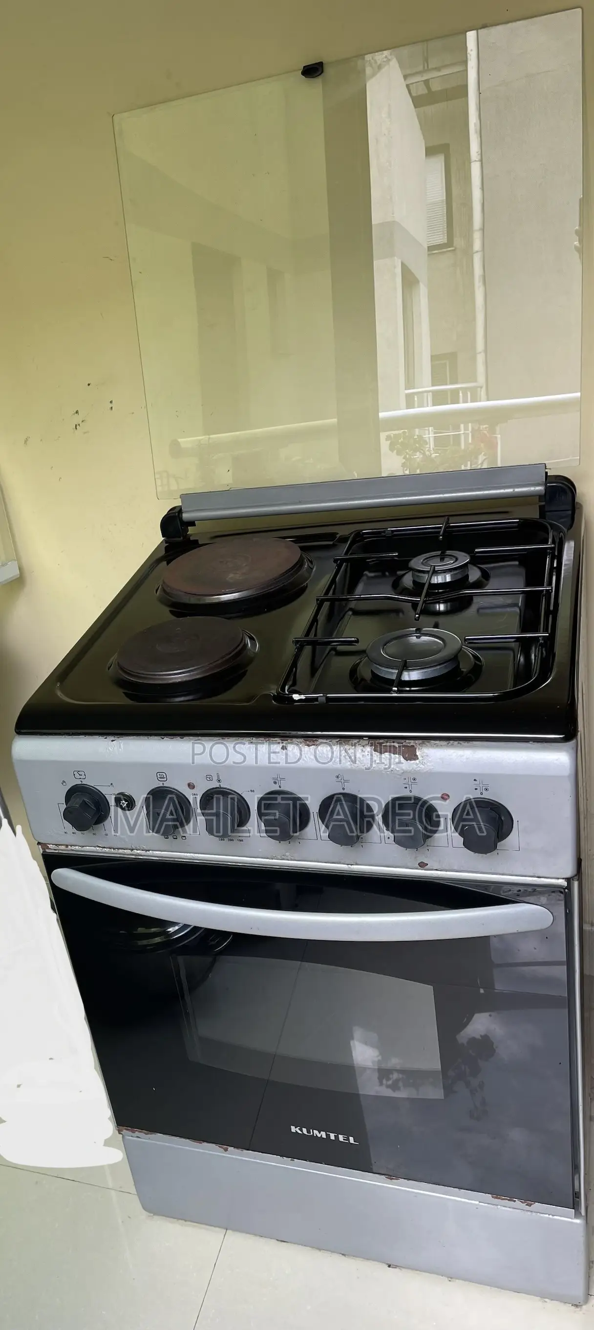Oven 2 Electric 2 Gas