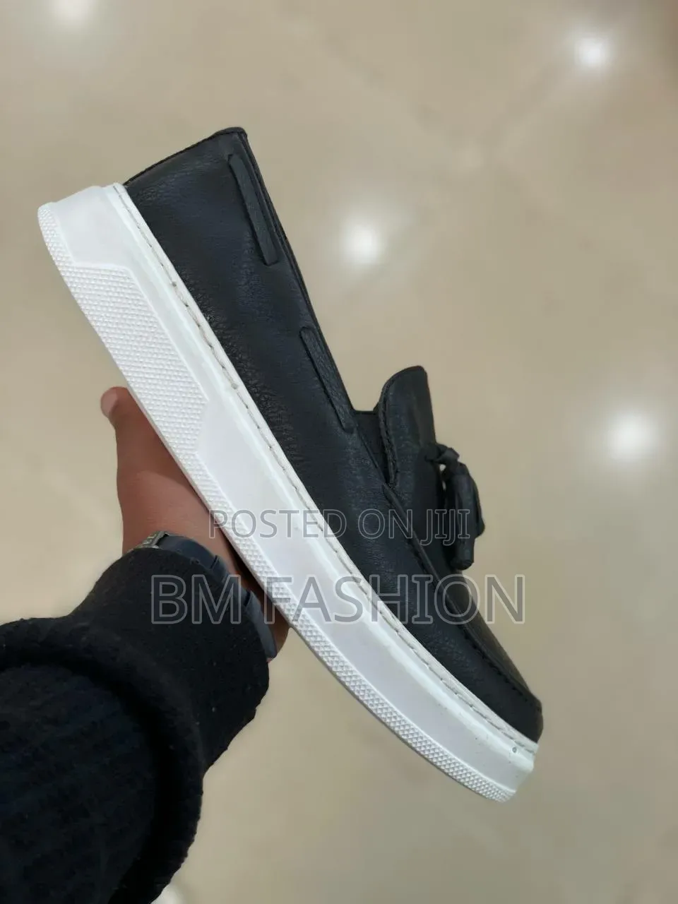 Black Chekich CH127 CBT Loafer-X Slip-on Sneaker