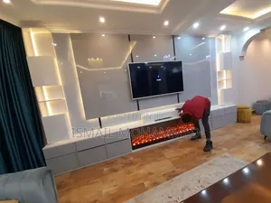 በካሬ የሚሰራ የቲቪ ካቢኔት / TV Stand Design