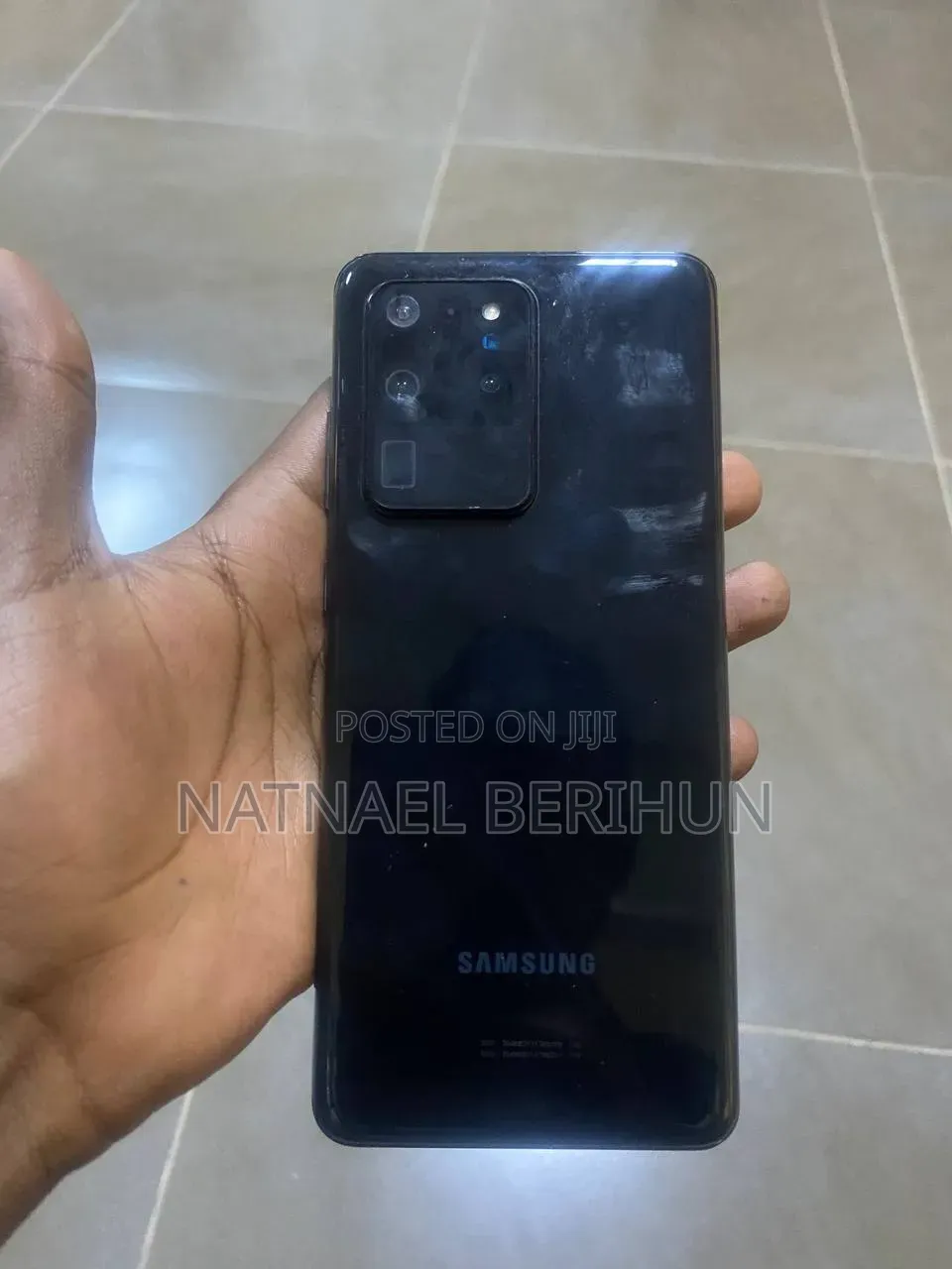 Samsung Galaxy S20 Ultra 5G 128 GB Black