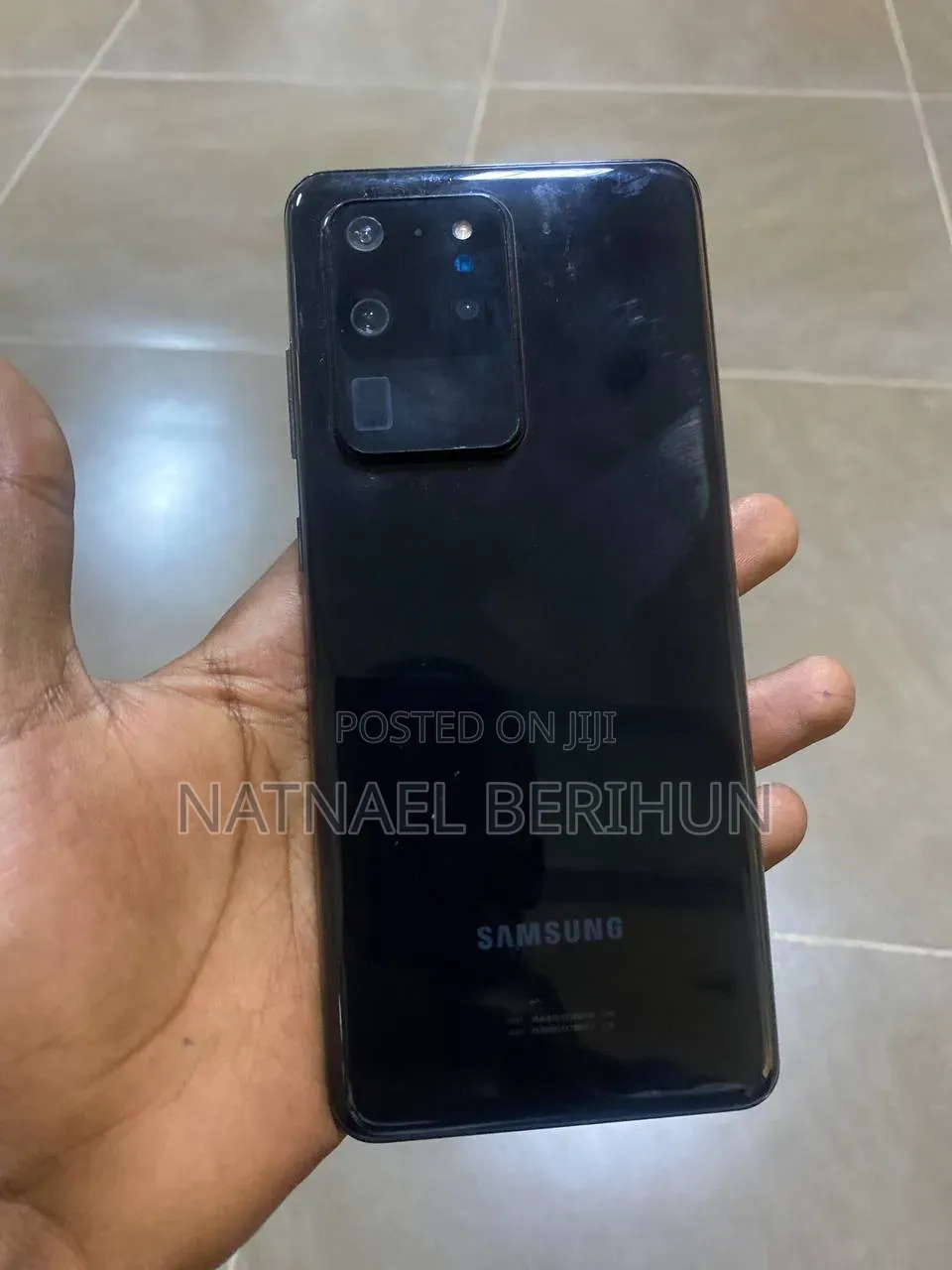 Samsung Galaxy S20 Ultra 5G 128 GB Black