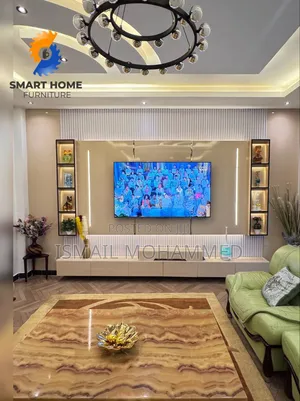 Custom TV Wall Unit - በካሬ ሜትር ተስልቶ የሚሰራ