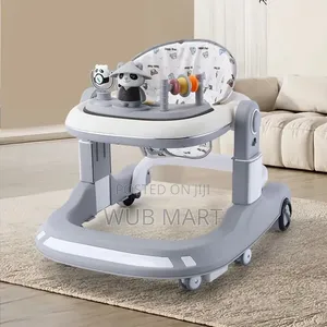 4-in-1 Multifunctional Baby Walker ሁለገብ የልጆች ዘመናዊ ጀሬሎ