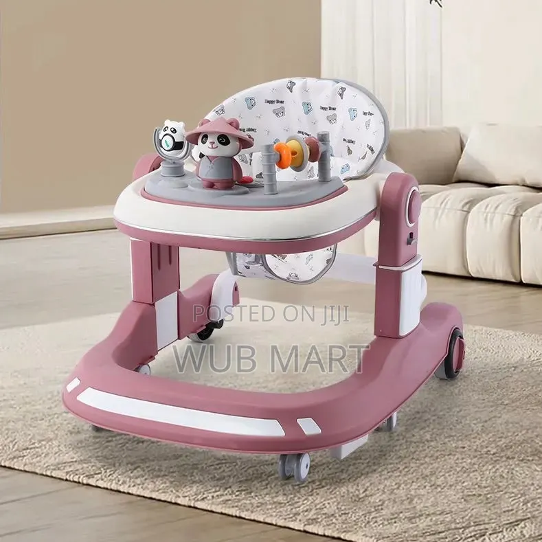 4-in-1 Multifunctional Baby Walker ሁለገብ የልጆች ዘመናዊ ጀሬሎ