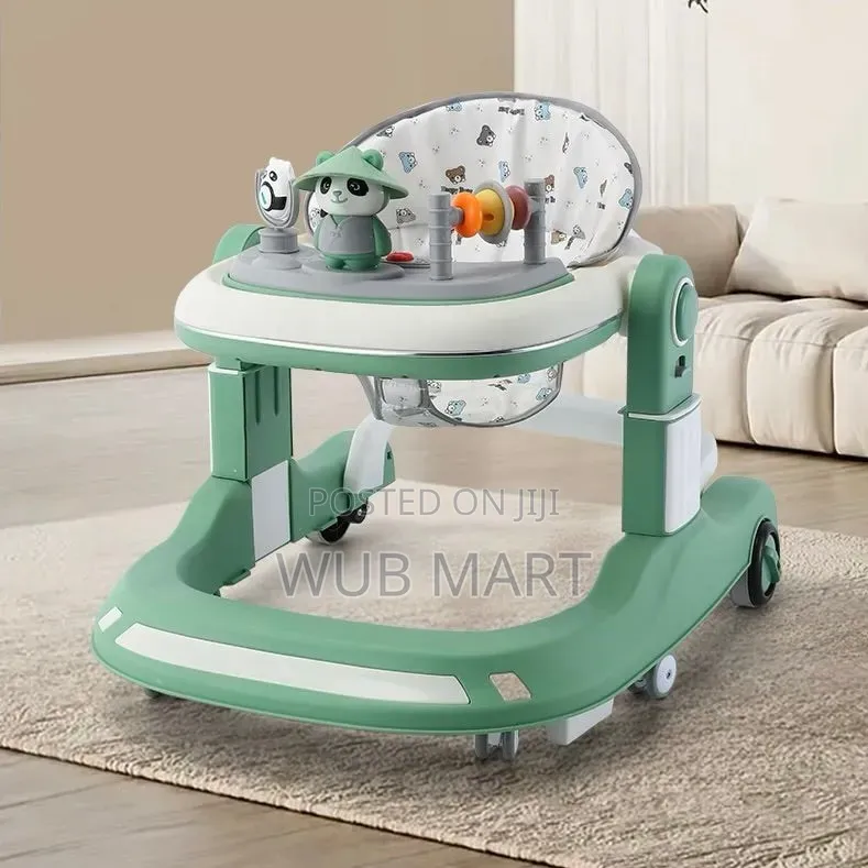 4-in-1 Multifunctional Baby Walker ሁለገብ የልጆች ዘመናዊ ጀሬሎ