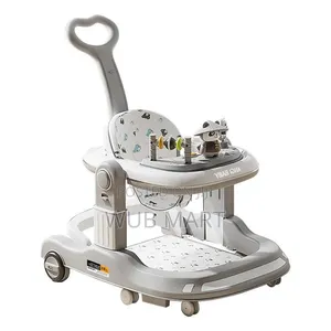 4-in-1 Multifunctional Baby Walker ሁለገብ የልጆች ዘመናዊ ጀሬሎ