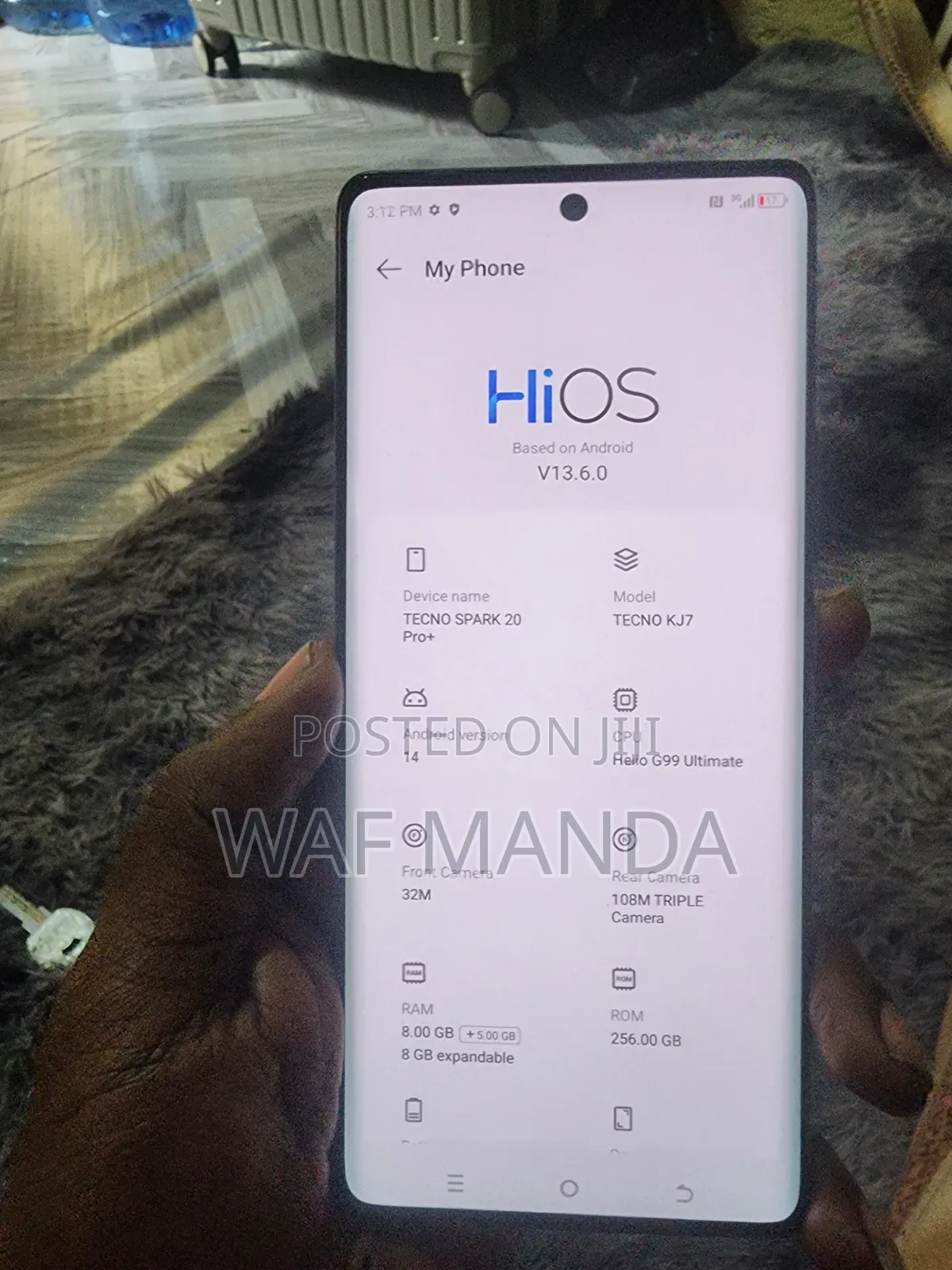 Tecno Spark 20 Pro Plus 256 GB Blue