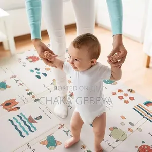 ውሃ የማያስገባ የሕጻን መጫወቻ ማቴ 2x1.8 ሜትር | Large Waterproof Baby Play Mat