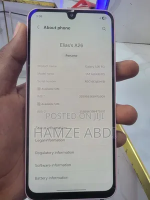 Samsung Galaxy A26 256 GB Pink