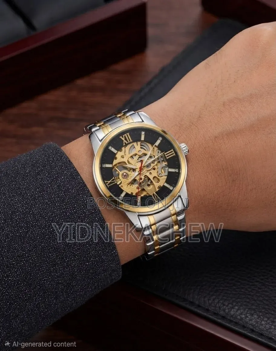 Automatic Skeleton Mechanical Watch